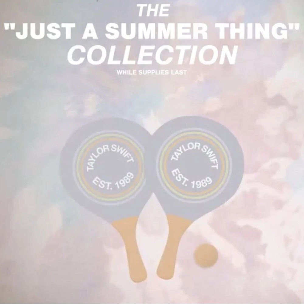NEW Taylor Swift "Just A Summer Thing" Paddle Ball Set - IN HAND 1989